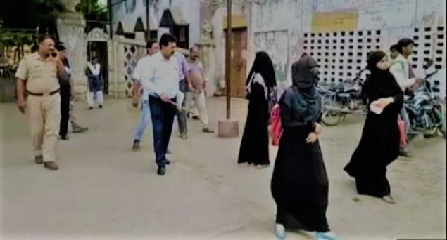 Hijab-Clad Muslim Girl Students Sent Back From A College In UP’s Firozabad