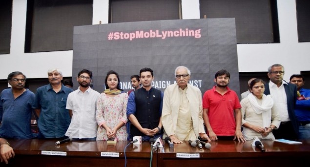 Civil leaders launch national campaign against mob lynching